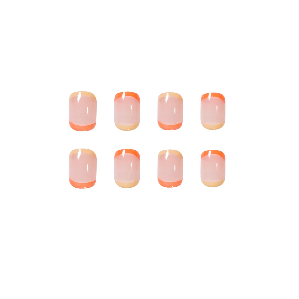 Upside-Down Chic| Short Squoval Manicure | Press On Nails N406