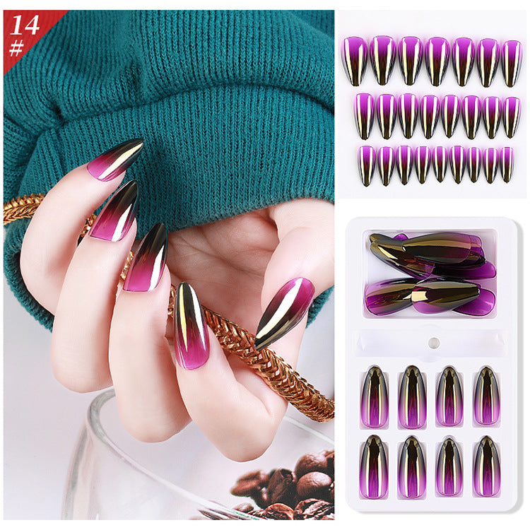 Free Sample Short Matte Artificial Press On Nails With Bulk Reusable Handmade Bling Stones 3D Square Art False Tips Box