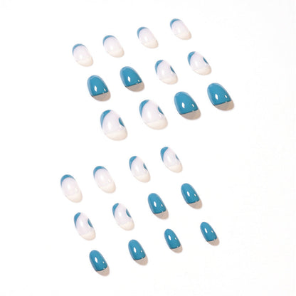 Private Label Nail Supplies Short Almond Shape False Nails Designer Press On Nails Wholesale