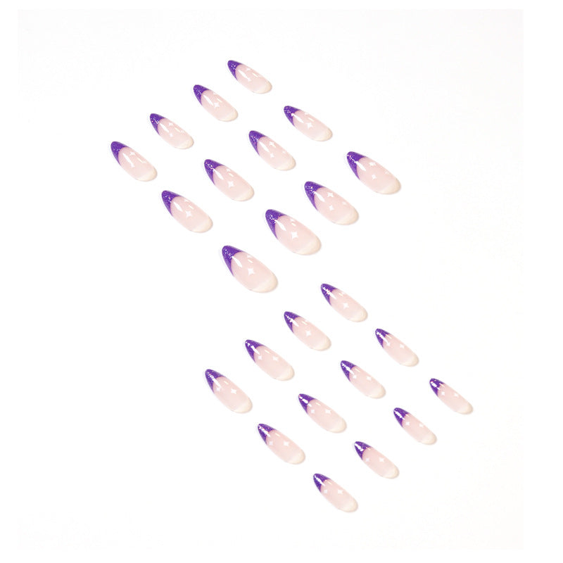 Private Label Nail Supplies Short Almond Shape False Nails Designer Press On Nails Wholesale