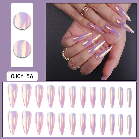 O3 Long European and American Wearable Nails CJCY-56