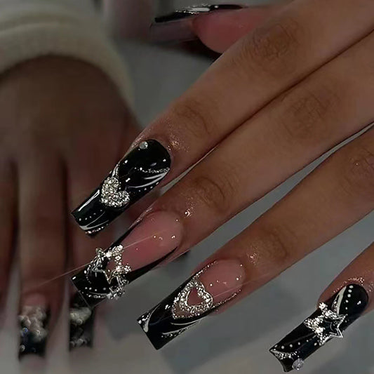 Glamorous Starlight Gala Coffin Nails