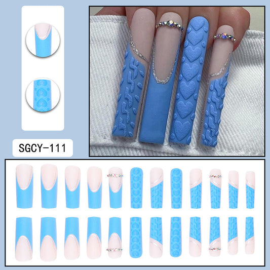 European and American Style Long False Nails INS Fashion SGCY-111