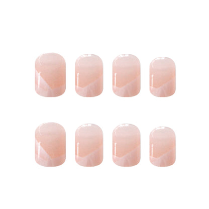 Alluring Pink| Short Squoval Manicure | Press On Nail